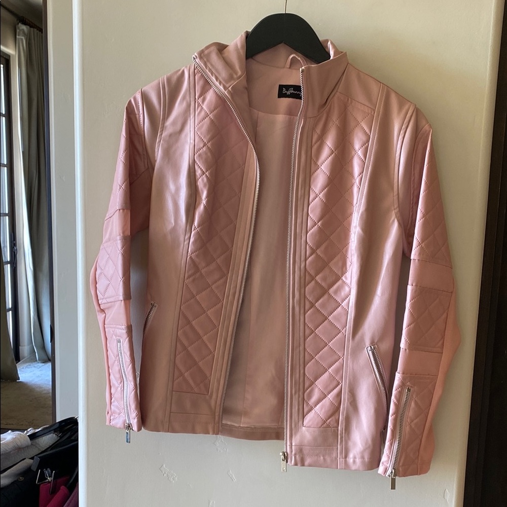 Buff bunny Pink Quilted Women's Jacket